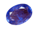 Gemstone Tanzanite naturelle ovale 3,95 ct 58 Facettes 343