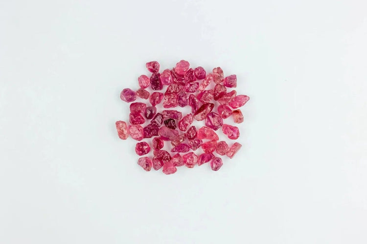 Gemstone Lot de rubis naturels de Birmanie non traités - 60 ct 58 Facettes 249