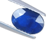 Gemstone Saphir bleu ovale chauffé 1,58 ct 58 Facettes 290