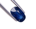Gemstone Saphir bleu naturel ovale chauffé 2,06 ct 58 Facettes 309