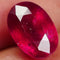 Gemstone Rubis ovale 5,50 ct du Mozambique 58 Facettes 282