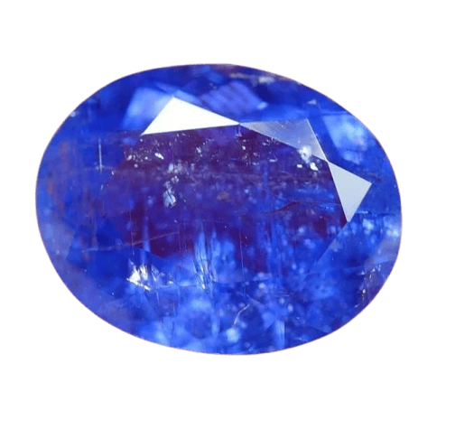 Gemstone Tanzanite - Pierre taille ovale 3,37 ct 58 Facettes 297