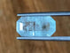 Gemstone Topaze bleue naturelle - Pierre rectangulaire 6,00 ct 58 Facettes 292