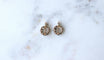 Boucles d'oreilles Boucles d'oreilles Marguerite en or rose et platine, diamants 3,00 cts 58 Facettes