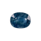 Gemstone Saphir bleu chauffé 3,67 ct avec certificat GCI 58 Facettes 270