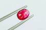 Gemstone Rubis naturel ovale 1,85 ct non chauffé de Birmanie 58 Facettes 246