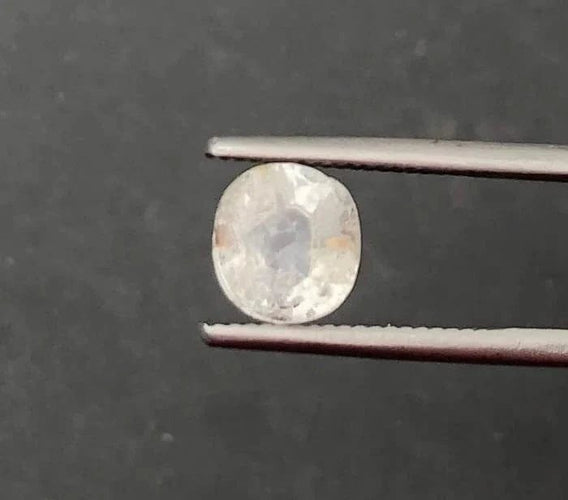 Gemstone Saphir bleu ovale naturel 3,09 ct (Sri Lanka) 58 Facettes 214