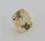 Gemstone Saphir jaune non chauffé 1,12 ct avec certificat CGL 58 Facettes 156