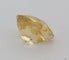Gemstone Saphir jaune non chauffé 1,12 ct avec certificat CGL 58 Facettes 156