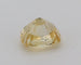 Gemstone Saphir jaune non chauffé 1,12 ct avec certificat CGL 58 Facettes 156