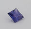 Gemstone Saphir violet naturel 0,52 ct taille carré 58 Facettes 159