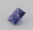 Gemstone Saphir violet naturel 0,52 ct taille carré 58 Facettes 159