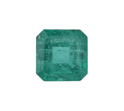 Gemstone Émeraude naturelle non huilée 1,39 ct avec certificat 58 Facettes 183
