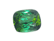 Gemstone Tourmaline - Pierre 4,70 ct taille coussin verte 58 Facettes 77