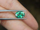 Gemstone Topaze verte naturelle ovale 3,08 ct 58 Facettes 20