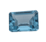 Gemstone Topaze bleue naturelle rectangulaire 8,60 ct 58 Facettes 86