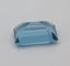 Gemstone Topaze bleue naturelle rectangulaire 8,60 ct 58 Facettes 86