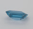 Gemstone Topaze bleue naturelle rectangulaire 8,60 ct 58 Facettes 86