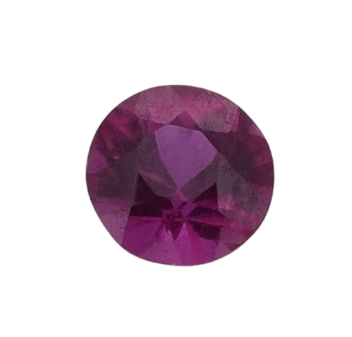Gemstone Rubis naturel 0,35 ct non chauffé de Birmanie 58 Facettes 48
