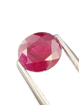 Gemstone Rubis naturel 1,40 ct Birmanie « sang de pigeon » certifié AIG 58 Facettes 489