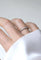 Bague 51.5 Alliance - Bague tour complet en or blanc et diamants 58 Facettes