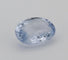 Gemstone Saphir bleu ovale chauffé 1,01 ct avec certificat 58 Facettes 456