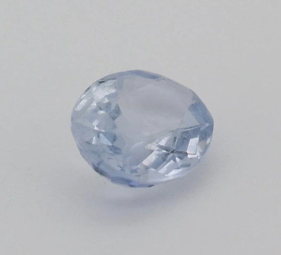 Gemstone Saphir bleu ovale chauffé 1,01 ct avec certificat 58 Facettes 456
