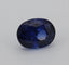 Gemstone Certificat - Saphir bleu naturel ovale 0,81 ct non chauffé 58 Facettes 457