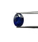 Gemstone Saphir bleu non chauffé naturel 2,04 ct taille ovale 58 Facettes 492