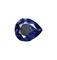 Gemstone Saphir bleu chauffé non traité 2,09 ct 58 Facettes 502