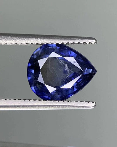 Gemstone Saphir bleu chauffé non traité 2,09 ct 58 Facettes 502