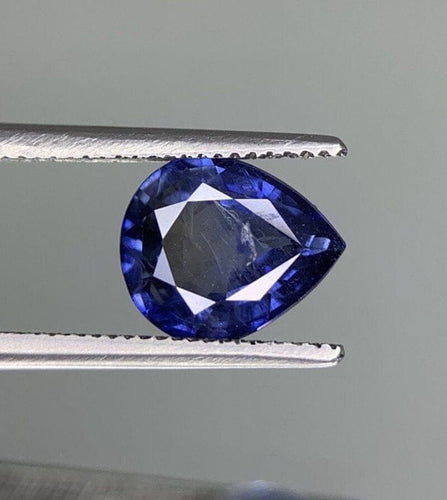 Gemstone Saphir bleu chauffé non traité 2,09 ct 58 Facettes 502