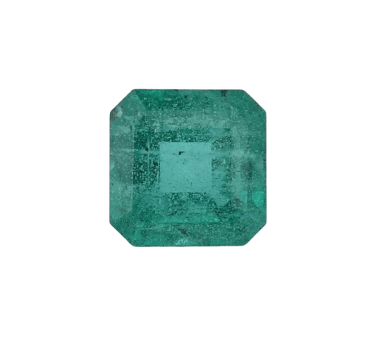 Gemstone Émeraude naturelle non huilée 1,39 ct avec certificat IGI 58 Facettes 472