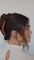 Peigne à cheveux ancien en or jaune et corail 58 Facettes