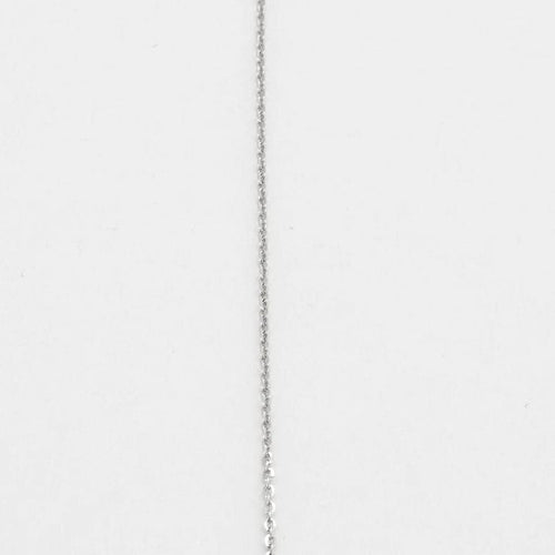 Collier Collier - Pendentif en or blanc 18 carats avec rubis et diamant 58 Facettes