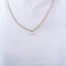 Pendentif Pendentif en or jaune 18 carats avec diamant 0,15 ct 58 Facettes
