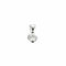 Pendentif Pendentif en or blanc 18 carats et diamant 58 Facettes
