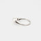 Bague 50 Bague en or blanc 18 carats avec perle de culture et diamants 58 Facettes