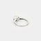 Bague 50 Bague en or blanc 18 carats avec perle de culture et diamants 58 Facettes