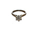 Bague 57 Solitaire - Bague en or blanc 750 et diamant 1 ct 58 Facettes