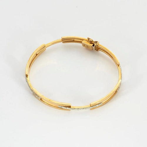 Bracelet Bracelet deux ors en or 750 58 Facettes