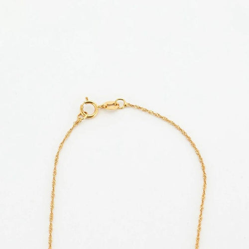 Collier Collier - Perle de Tahiti sur chaîne en or jaune 750 58 Facettes