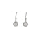 Boucles d'oreilles Boucles d’oreilles pendantes en or blanc 750 pavées de diamants 58 Facettes