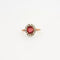 Bague 56 Bague ancienne en or 750 et platine, rubellite et diamants 58 Facettes