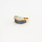Bague 54 Bague lien en or jaune 750, saphirs et diamants 58 Facettes