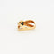 Bague 57 Bague saphir et diamants en or jaune 750 58 Facettes