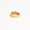 Bague 55 Bague saphir et diamants en or jaune 750 58 Facettes