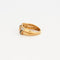 Bague 55 Bague saphir et diamants en or jaune 750 58 Facettes