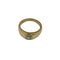 Bague 58 Bague jonc homme en or jaune 750 avec diamant 58 Facettes