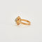 Bague 54 Bague en or jaune 750 avec diamants 58 Facettes